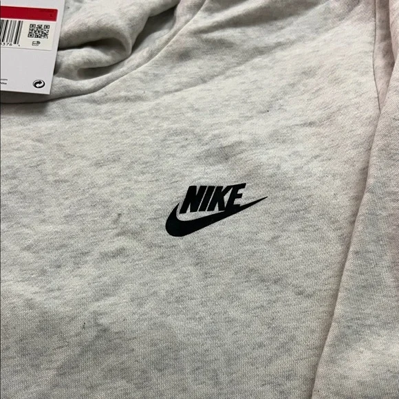 NWT Nike Women's Light Gray Hoodie - Picture 2 of 3